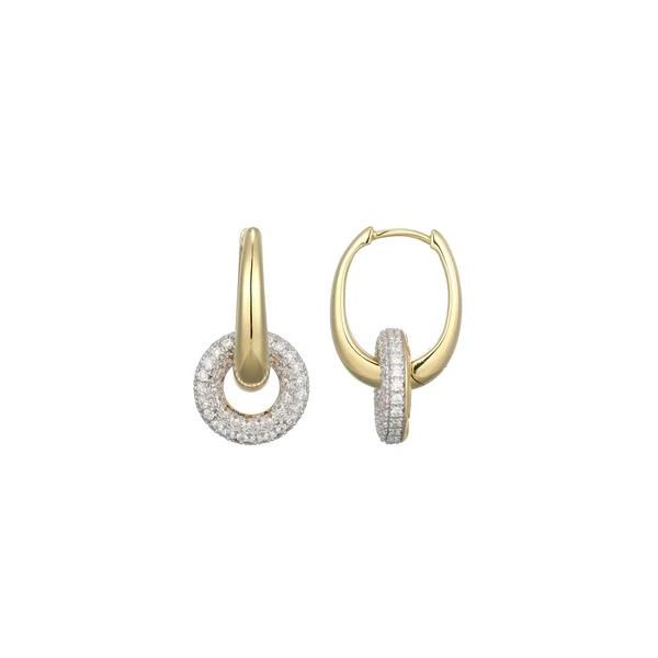 The Aurelia Royale™ Diamond Hoop Earrings CMS Fine Jewelers Wooster, OH