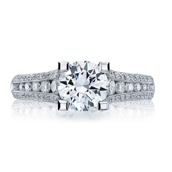 18K WG Ladies 1.66ct TW Tacori Classic Crescent Diamond Engagement Ring Skaneateles Jewelry Skaneateles, NY