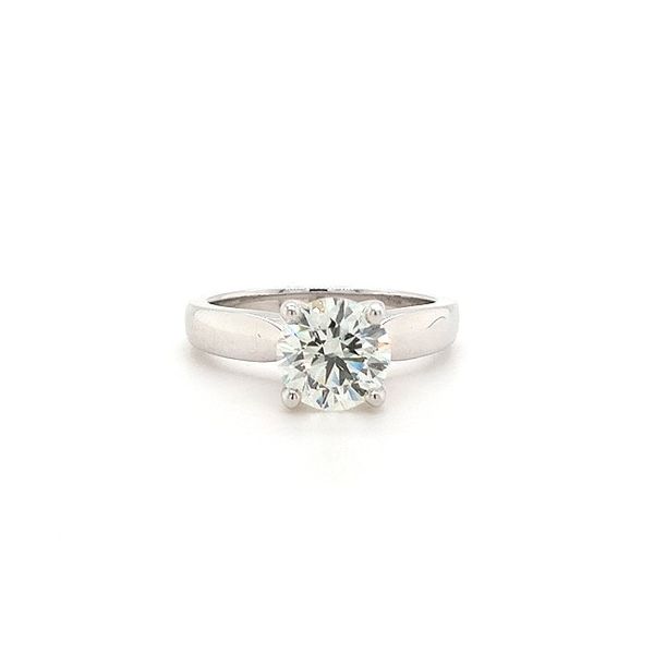 18K WG Ladies 1.52 carat Hearts On Fire Diamond Serenity Select Solitaire Ring Skaneateles Jewelry Skaneateles, NY