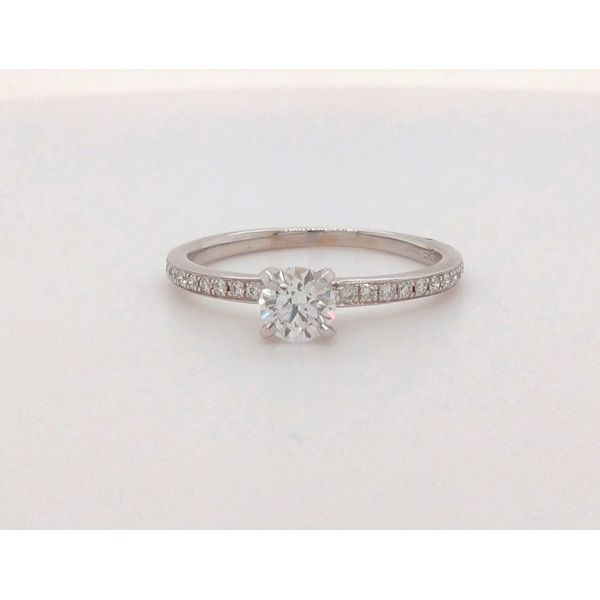 18K WG Ladies Custom 0.52ct TW Hearts on Fire Diamond Engagement Ring (HOF6507) Skaneateles Jewelry Skaneateles, NY