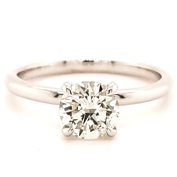 White Gold One Carat Solitaire Skaneateles Jewelry Skaneateles, NY