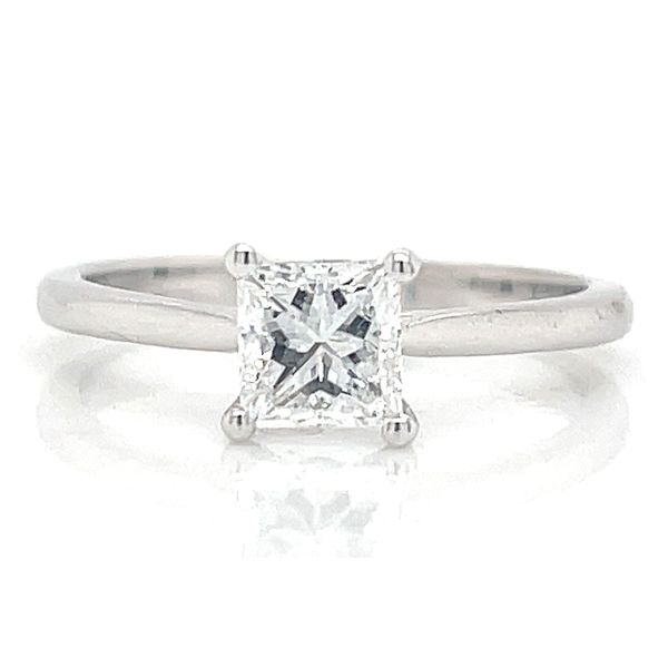 14K WG Ladies 0.78ct TW Princess Diamond Engagement Ring Skaneateles Jewelry Skaneateles, NY