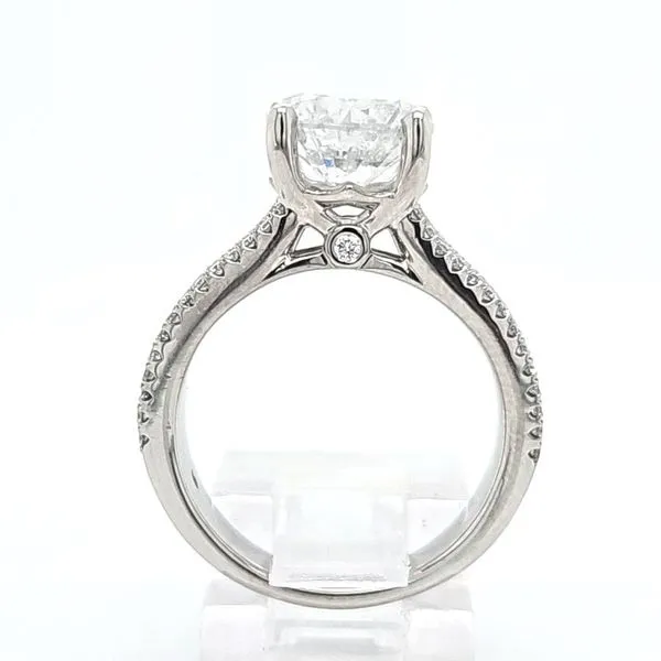 3.00 Carat Diamond Platinum Engagement Ring (including center) Image 5 Skaneateles Jewelry Skaneateles, NY
