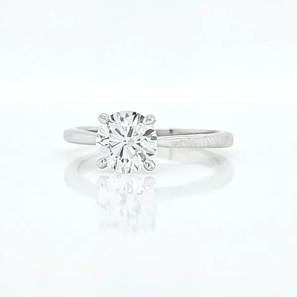 One Carat Diamond Solitaire Engagement Ring (including center) Image 2 Skaneateles Jewelry Skaneateles, NY