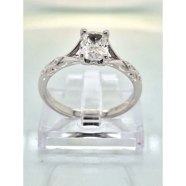 Cushion Shape  Diamond Engagement Ring