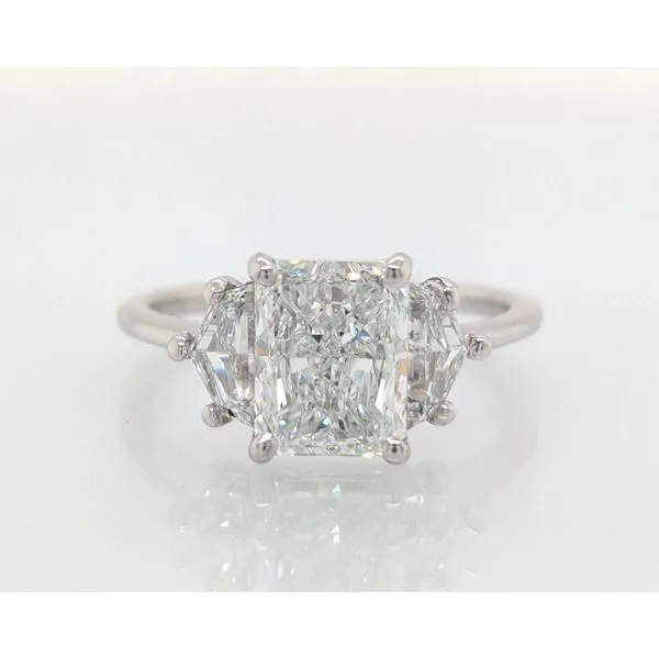 Cornflower Blue Sapphire & Diamond Platinum Ring 3.5ct TGW Skaneateles Jewelry Skaneateles, NY