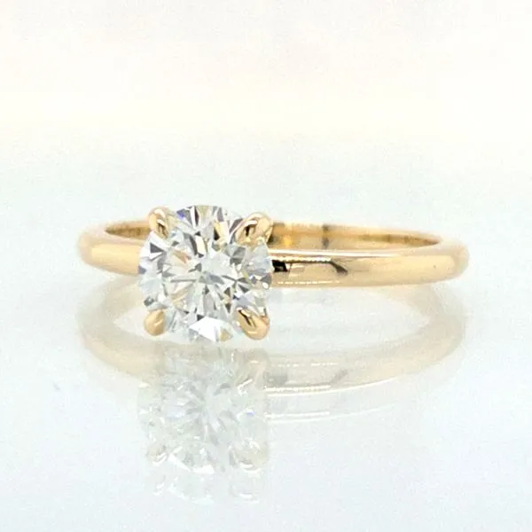 14K Yellow Gold1.00ct Diamond Engagement Ring [GIA] Image 2 Skaneateles Jewelry Skaneateles, NY