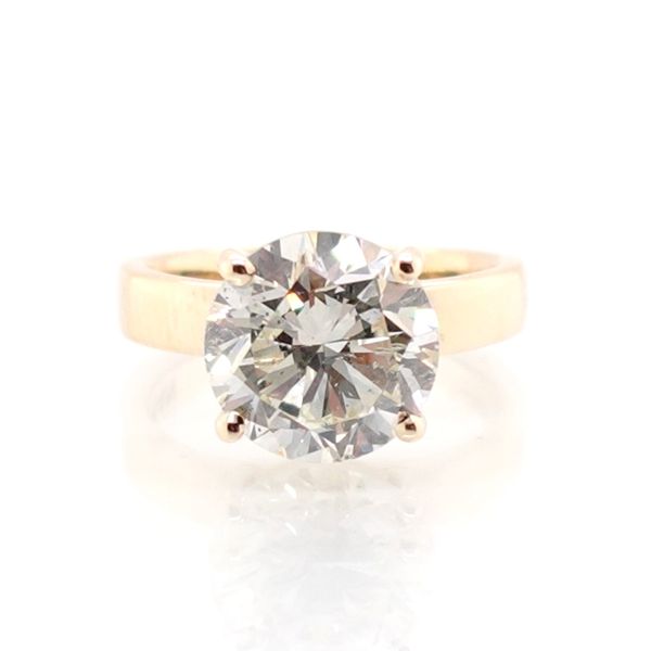 Four Carat Solitaire Enagement Ring Skaneateles Jewelry Skaneateles, NY