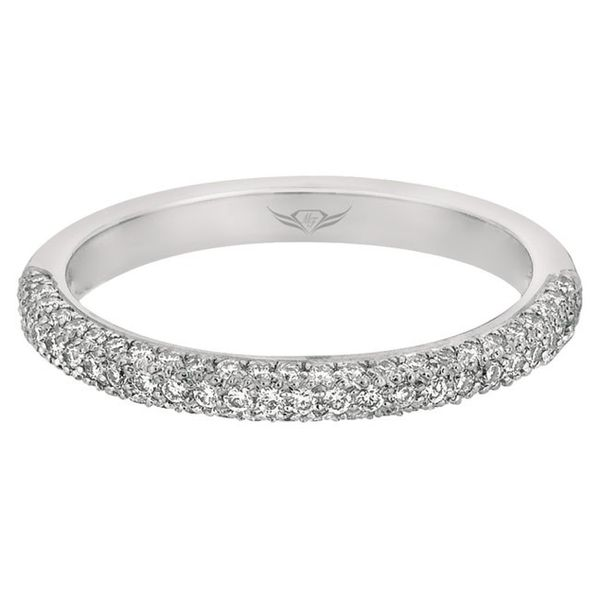 Platinum Ladies 0.33ct TW Diamond Micropave Wedding Band Skaneateles Jewelry Skaneateles, NY