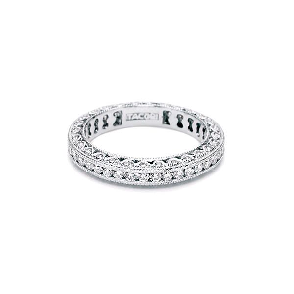 18K WG Ladies 0.70ct TW Tacori Diamond Wedding Ring Skaneateles Jewelry Skaneateles, NY