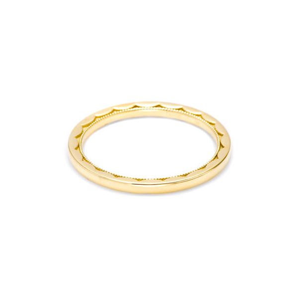 18K YG Ladies 1.5 mm Tacori  Eternity Crescent Design Wedding Ring Skaneateles Jewelry Skaneateles, NY