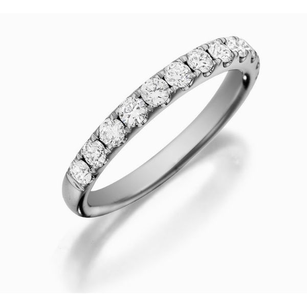 18K WG Ladies 0.70ct TW Diamond Henri Daussi Wedding Ring Skaneateles Jewelry Skaneateles, NY
