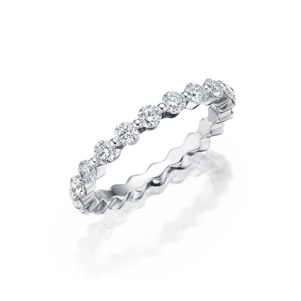 14K WG Ladies 0.70ct TW Diamond Henri Daussi Wedding Ring Skaneateles Jewelry Skaneateles, NY