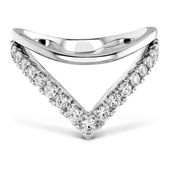 18K WG Ladies 0.54ct TW Hayley Paige Hearts On Fire Harley Silhouette Power Band Skaneateles Jewelry Skaneateles, NY