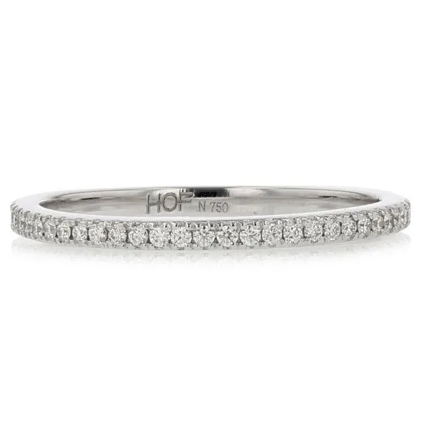 18K WG Ladies 0.18ct TW Hearts On Fire Classic Diamond Eternity Wedding Ring Skaneateles Jewelry Skaneateles, NY