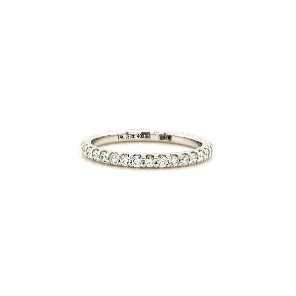 14K WG Skaneateles Signature 1/2ct TW Natural Diamond Eternity Ring Skaneateles Jewelry Skaneateles, NY