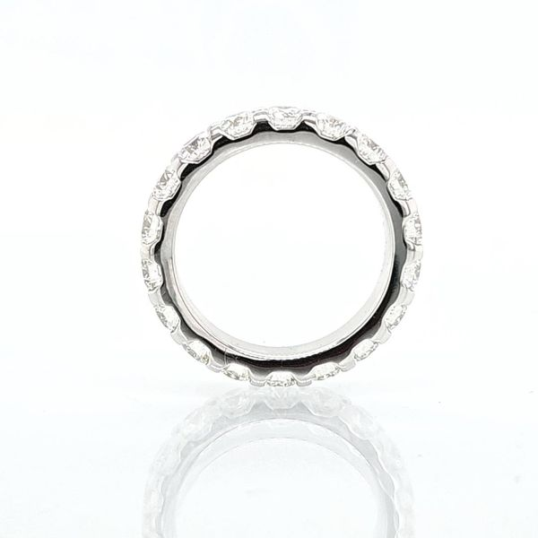 EXCLUSIVELY OURS Diamond Eternity Wedding Ring Image 2 Skaneateles Jewelry Skaneateles, NY