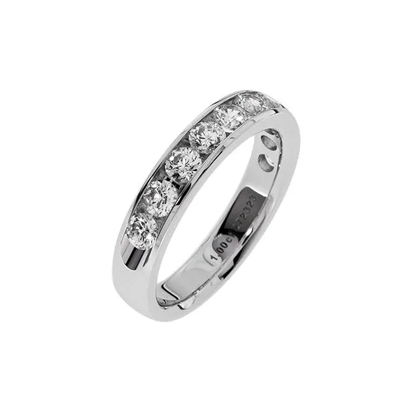 14K WG 0.10ct TW Channel Set Diamond Wedding Ring Skaneateles Jewelry Skaneateles, NY