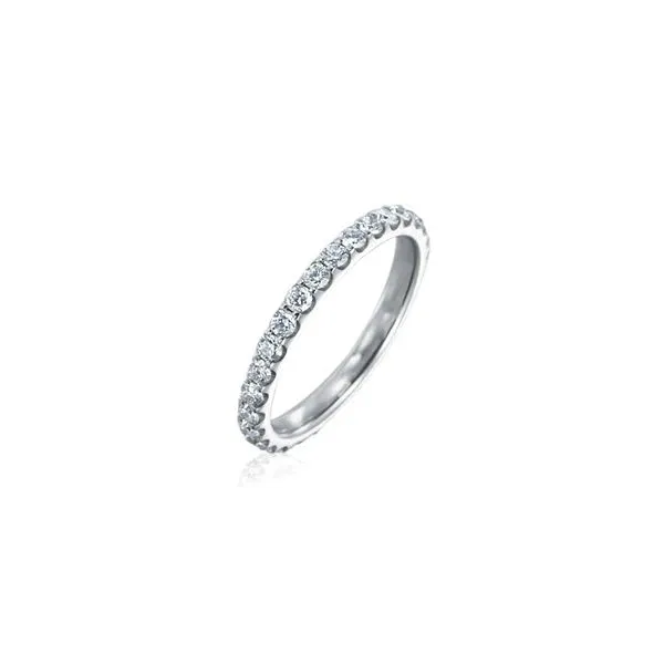 Platinum 1.00ct TW Our Signature Diamond Eternity Ring Skaneateles Jewelry Skaneateles, NY