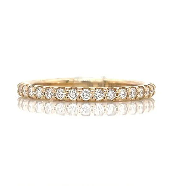 14K YG Our Signature 1/2ct TW Diamond Eternity Ring Skaneateles Jewelry Skaneateles, NY