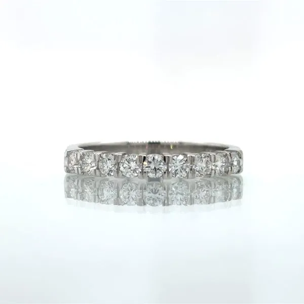 Platinum Half Carat TW 9 Stone Diamond Ring Skaneateles Jewelry Skaneateles, NY