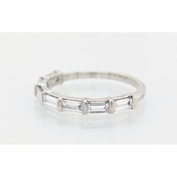 Platinum Ladies 0.79ct TW Baguette Diamond Wedding Ring Skaneateles Jewelry Skaneateles, NY