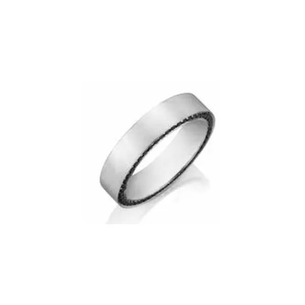14K WG Gent's 0.80ct TW Next Generation Black Diamond Wedding Ring Skaneateles Jewelry Skaneateles, NY