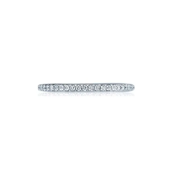 Platinum Ladies 0.43ct TW Tacori Dantela Collection Diamond Eternity Full Anniversary Band Skaneateles Jewelry Skaneateles, NY