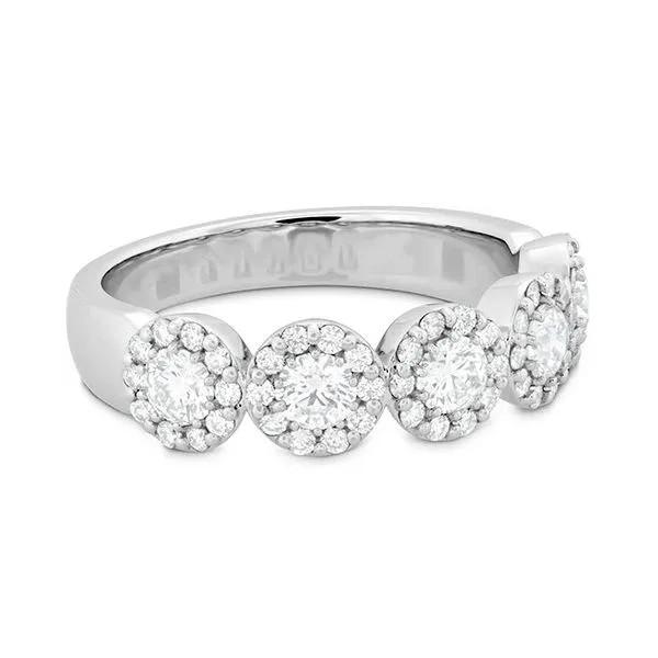 18K WG Ladies 0.88ct TW Hearts on Fire Diamond 