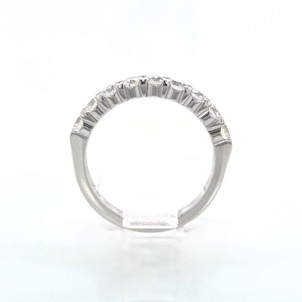 14K White Gold Skaneateles Signature One Carat TW 9 Stone Diamond Ring Image 4 Skaneateles Jewelry Skaneateles, NY