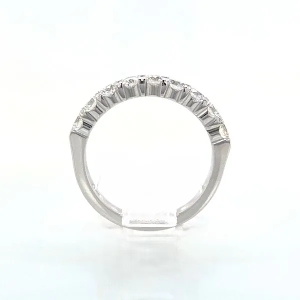 Platinum One Carat TW 9 Stone Diamond Ring Image 4 Skaneateles Jewelry Skaneateles, NY