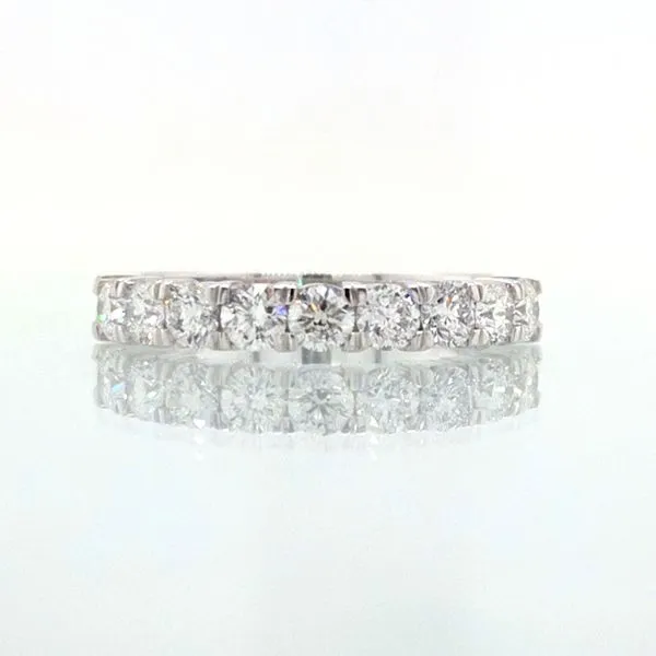Platinum One Carat TW 9 Stone Diamond Ring Skaneateles Jewelry Skaneateles, NY