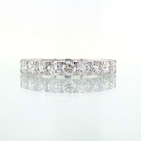 14K White Gold Skaneateles Signature One Carat TW 9 Stone Diamond Ring Skaneateles Jewelry Skaneateles, NY