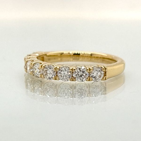14K Gold Skaneateles Signature One Carat TW 9 Stone Diamond Ring Image 2 Skaneateles Jewelry Skaneateles, NY