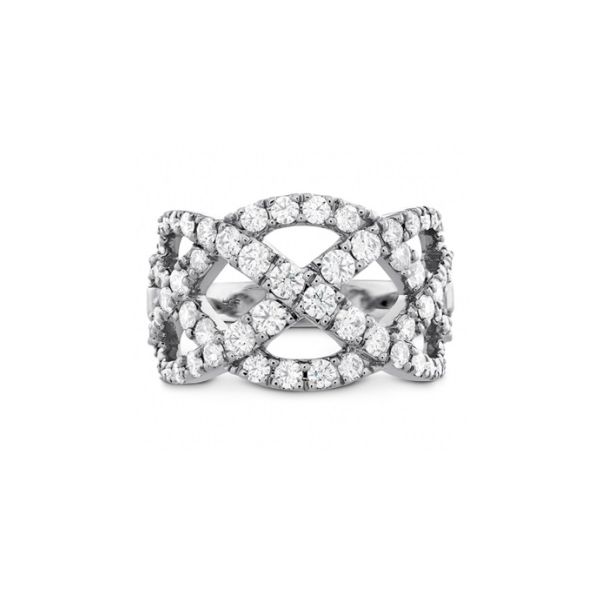 Hearts on Fire Intertwining Diamond Right Hand Ring Skaneateles Jewelry Skaneateles, NY