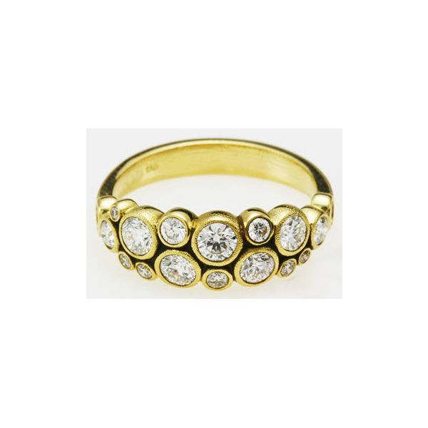 18K YG Ladies 0.95ct TW Alex Sepkus Diamond Ring Skaneateles Jewelry Skaneateles, NY
