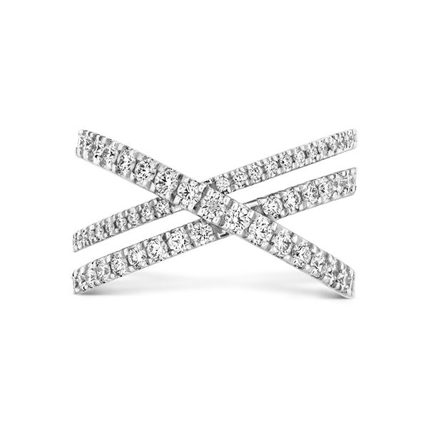 18K WG Ladies 0.65ct TW Hayley Paige Hearts On Fire Harley Wrap Power Band Skaneateles Jewelry Skaneateles, NY