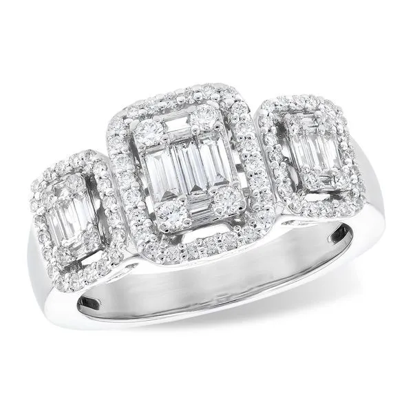 14K WG Ladies 0.98ct TW Diamond Fashion Ring Skaneateles Jewelry Skaneateles, NY