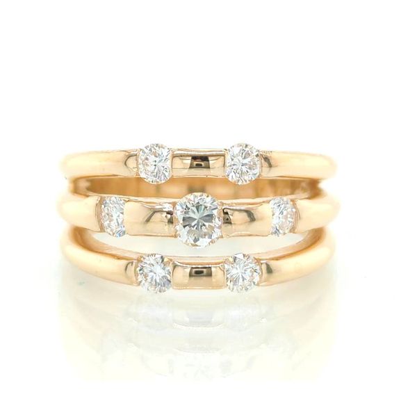 Three-Band Bar Set Diamond Fashion Ring Skaneateles Jewelry Skaneateles, NY