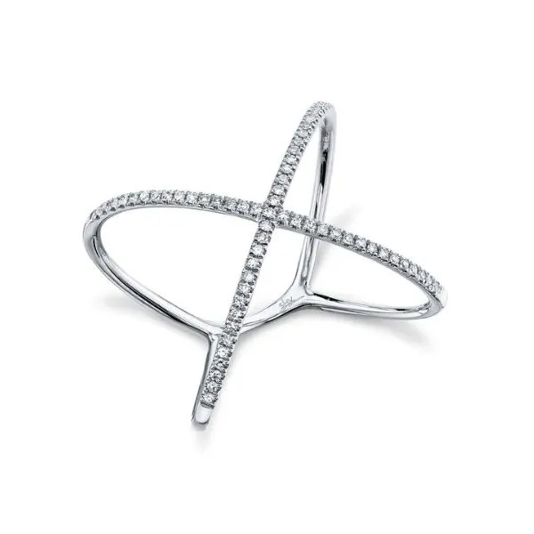 14K WG Ladies 0.18ct TW Classic Natural Diamond 