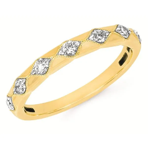 14K Yellow Gold Skaneateles Signature 1/4ct TW Diamond Ring | Skaneateles Jewelry Skaneateles Jewelry Skaneateles, NY