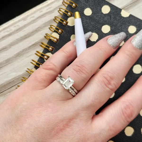 14K White Gold Skaneateles Signature 1/4ct TW Diamond Ring | Skaneateles Jewelry Image 2 Skaneateles Jewelry Skaneateles, NY