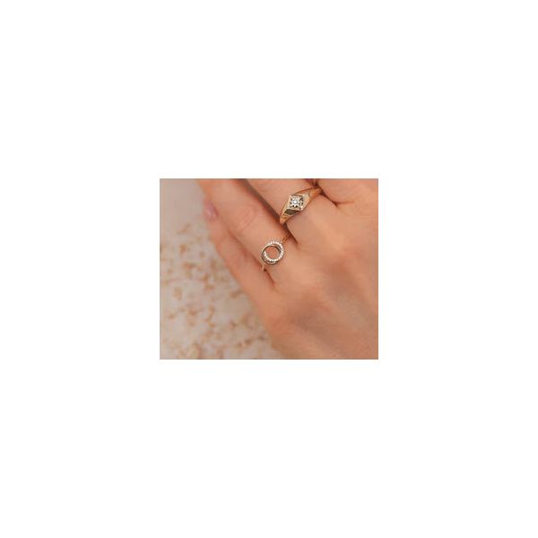 14K WG 0.07ct TW 'You and I' Fashion Diamond Ring Image 2 Skaneateles Jewelry Skaneateles, NY