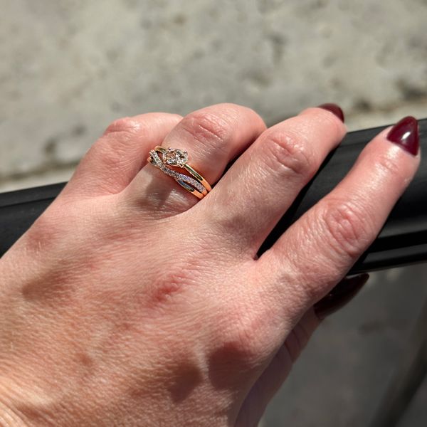 14K YG Ladies 0.17ct TW Diamond Enhancer Ring Image 2 Skaneateles Jewelry Skaneateles, NY