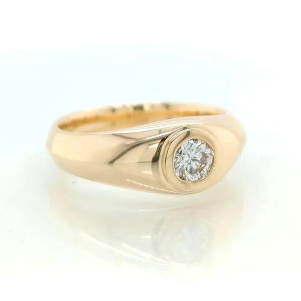 14K YG 0.50ct Classic Gent's Diamond Ring Skaneateles Jewelry Skaneateles, NY