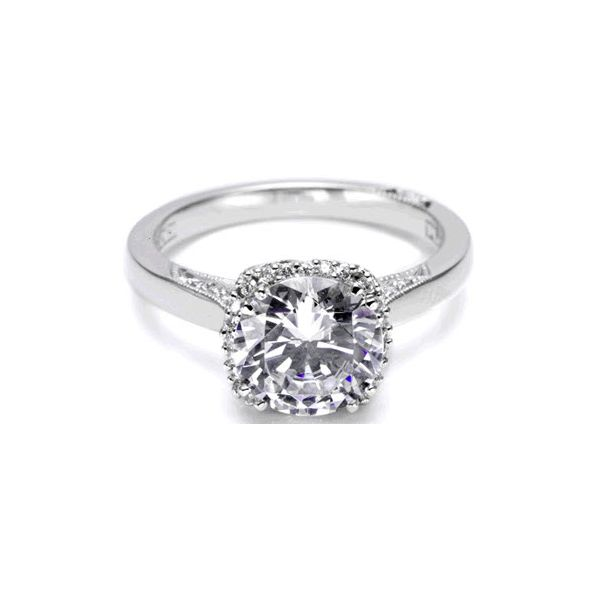 Platinum Ladies 0.15ct TW Tacori Semi-Mount (Medium) Skaneateles Jewelry Skaneateles, NY