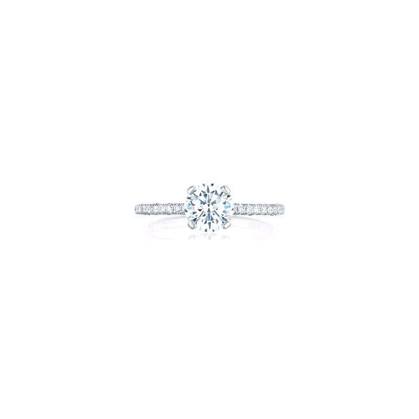 Tacori Petite Crescent Round Engagement ring Skaneateles Jewelry Skaneateles, NY