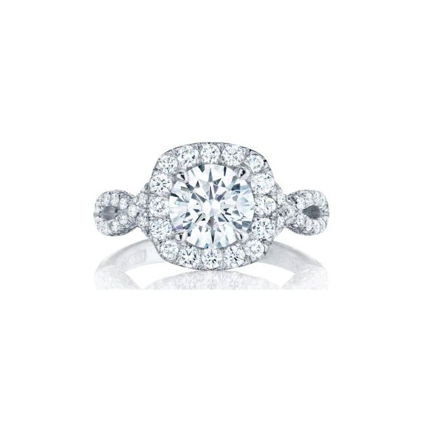 Tacori Petite Classic Crescent Ribbon Engagement Ring Skaneateles Jewelry Skaneateles, NY