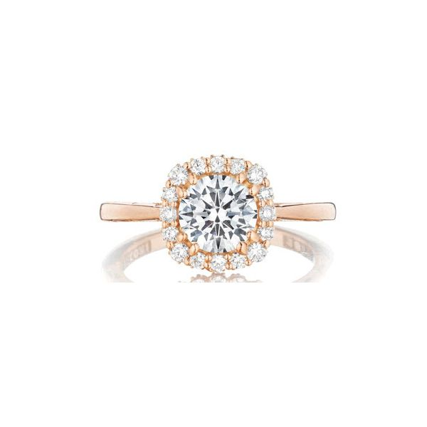 18K RG Ladies 0.31ct TW Tacori  Diamond Sculpted Crescent Semi-Mount Ring Skaneateles Jewelry Skaneateles, NY