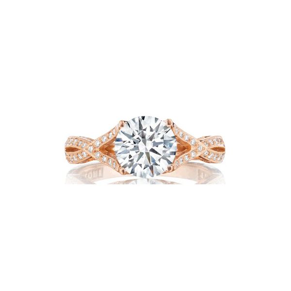 18K RG Ladies 0.22ct TW Tacori Diamond Engagement Semi-Mount Ring Skaneateles Jewelry Skaneateles, NY